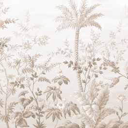 Настенное панно "Southern Scenery" арт.ETD1 002, коллекция Etude с изображением тропических растений и цветов, заказать онлайн